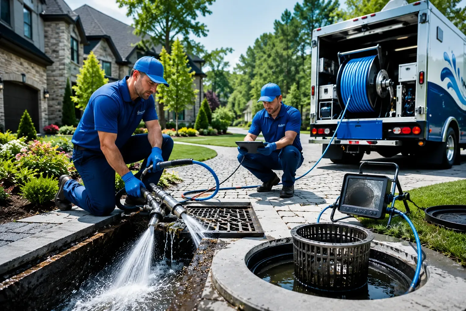 Local outdoor drain cleaning professionals in Hoffman Estates, IL